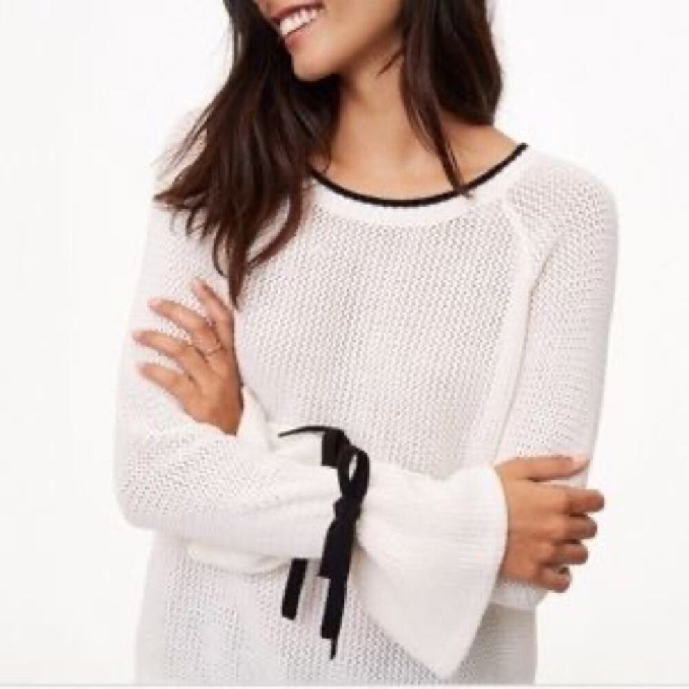 Loft Bell Sleeve Sweater